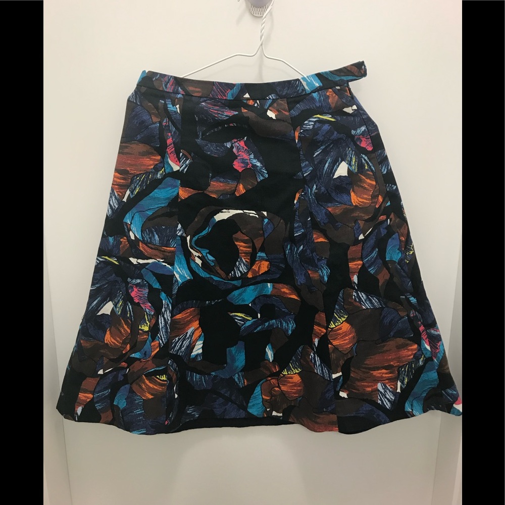 Cos printed Aline floral pattern skirt 36
